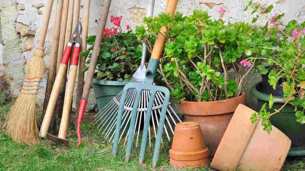 What to Clean Garden Tools With