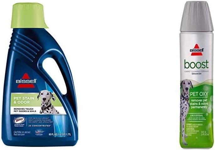Bissell 2X Pet Stain  Odor Full Size Machine Formula, 60 Ounces, 99K5A, 60-Ounce, No Color, Fl Oz Bissell 2X Pet Stain  Odor Full Size Machine Formula, 60 Ounces, 99K5A, 60-Ounce, No Color, Fl Oz