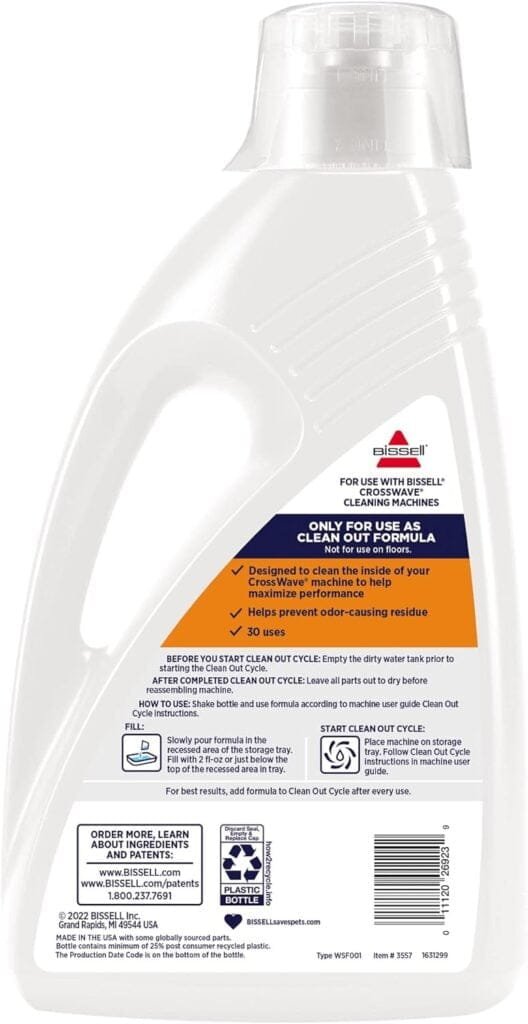 Bissell FreshStart CrossWave Cleanout Formula, 60oz., 3557 Bissell FreshStart CrossWave Cleanout Formula, 60oz., 3557