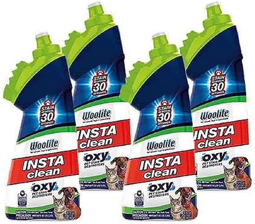 BISSELL InstaClean Oxy Pet Spot and Stain Remover Review Cleaninup
