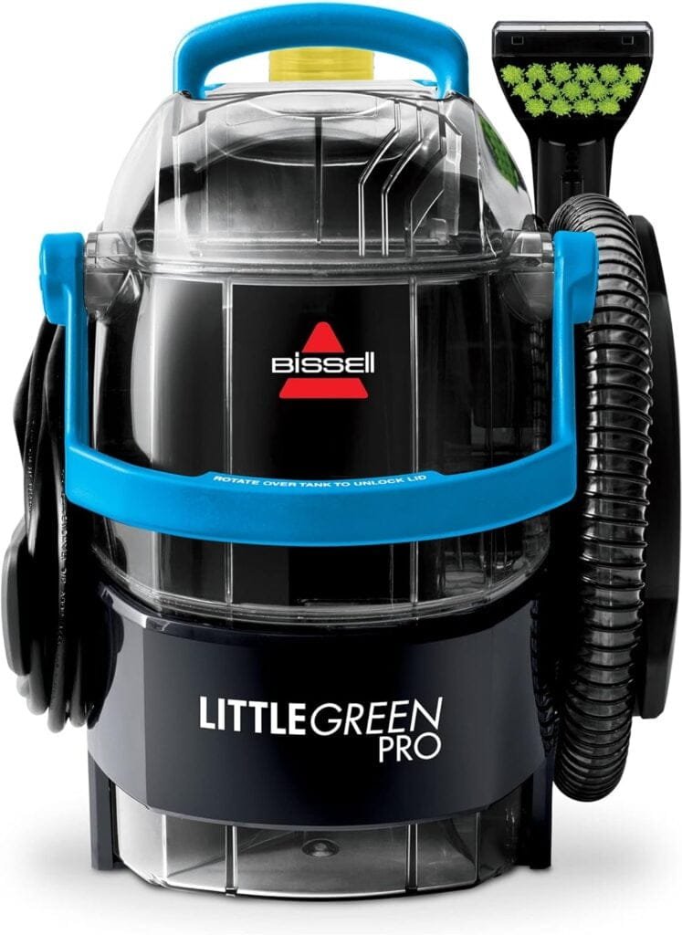 BISSELL Little Green Pro Portable Carpet  Upholstery Cleaner and Car/Auto Detailer with Deep Stain Tool, 3 Tough Stain Tool, plus two 8 oz. trial-size Formulas, 3194 BISSELL Little Green Pro Portable Carpet  Upholstery Cleaner and Car/Auto Detailer with Deep Stain Tool, 3 Tough Stain Tool, plus two 8 oz. trial-size Formulas, 3194