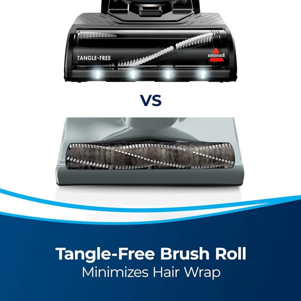 BISSELL MultiClean Allergen Rewind Pet Vacuum with HEPA Filter Sealed System, Automatic Cord Rewind, Tangle-free Brush Roll,  LED Headlights, 3402 BISSELL MultiClean Allergen Rewind Pet Vacuum with HEPA Filter Sealed System, Automatic Cord Rewind, Tangle-free Brush Roll,  LED Headlights, 3402