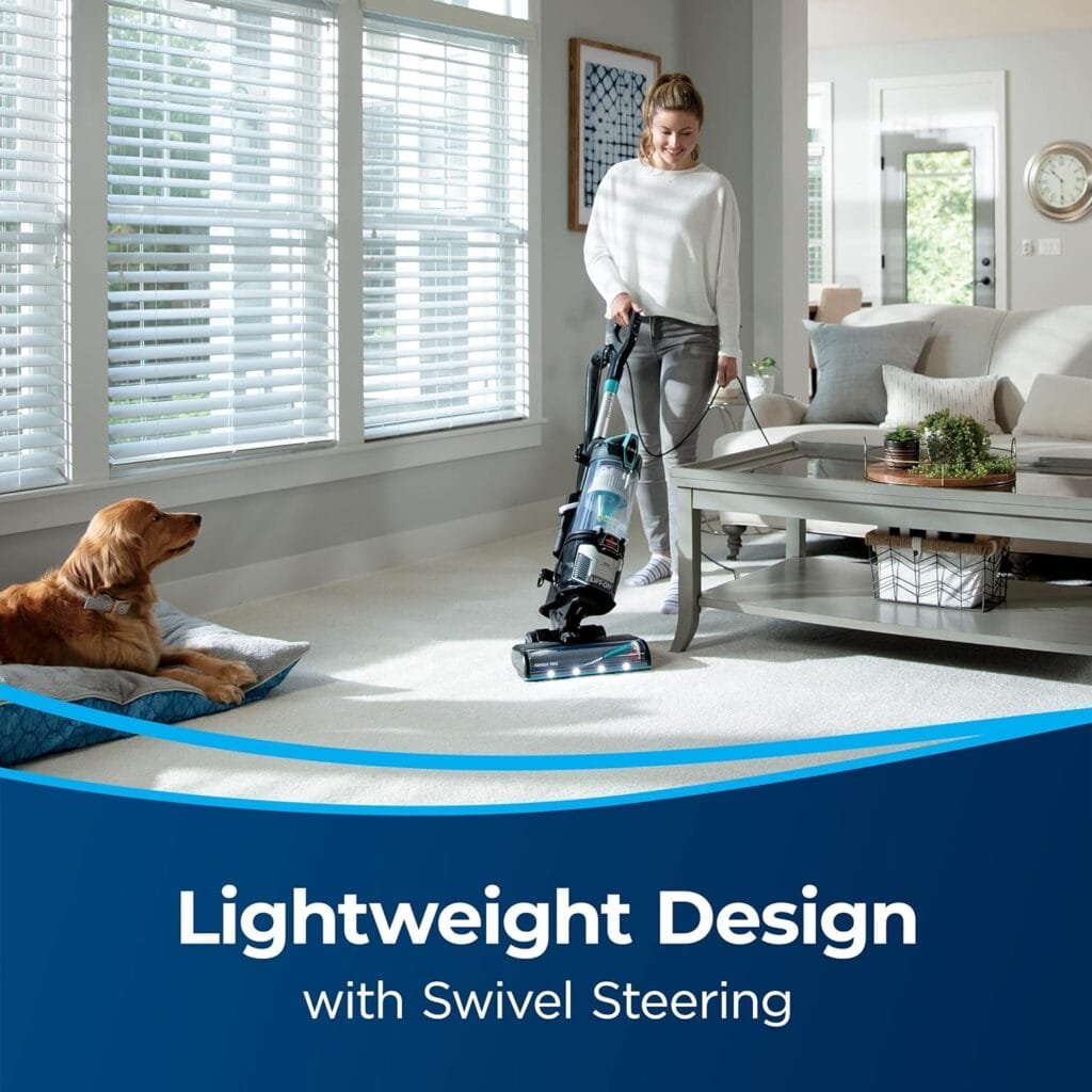 BISSELL MultiClean Allergen Rewind Pet Vacuum with HEPA Filter Sealed System, Automatic Cord Rewind, Tangle-free Brush Roll,  LED Headlights, 3402 BISSELL MultiClean Allergen Rewind Pet Vacuum with HEPA Filter Sealed System, Automatic Cord Rewind, Tangle-free Brush Roll,  LED Headlights, 3402