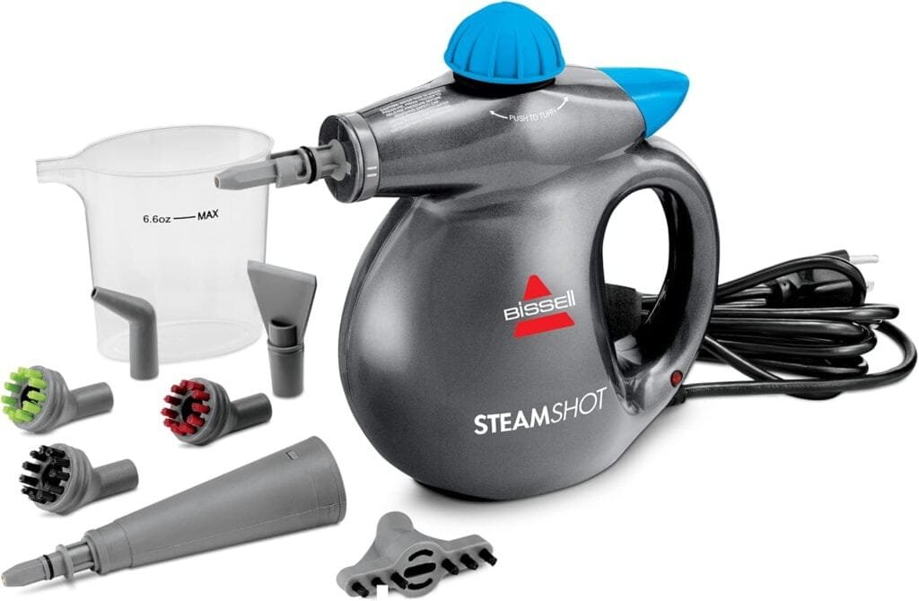 Bissell SteamShot Hard Surface Steam Cleaner with Natural Sanitization, Multi-Surface Tools Included to Remove Dirt, Grime, Grease, and More, 39N7V Bissell SteamShot Hard Surface Steam Cleaner with Natural Sanitization, Multi-Surface Tools Included to Remove Dirt, Grime, Grease, and More, 39N7V