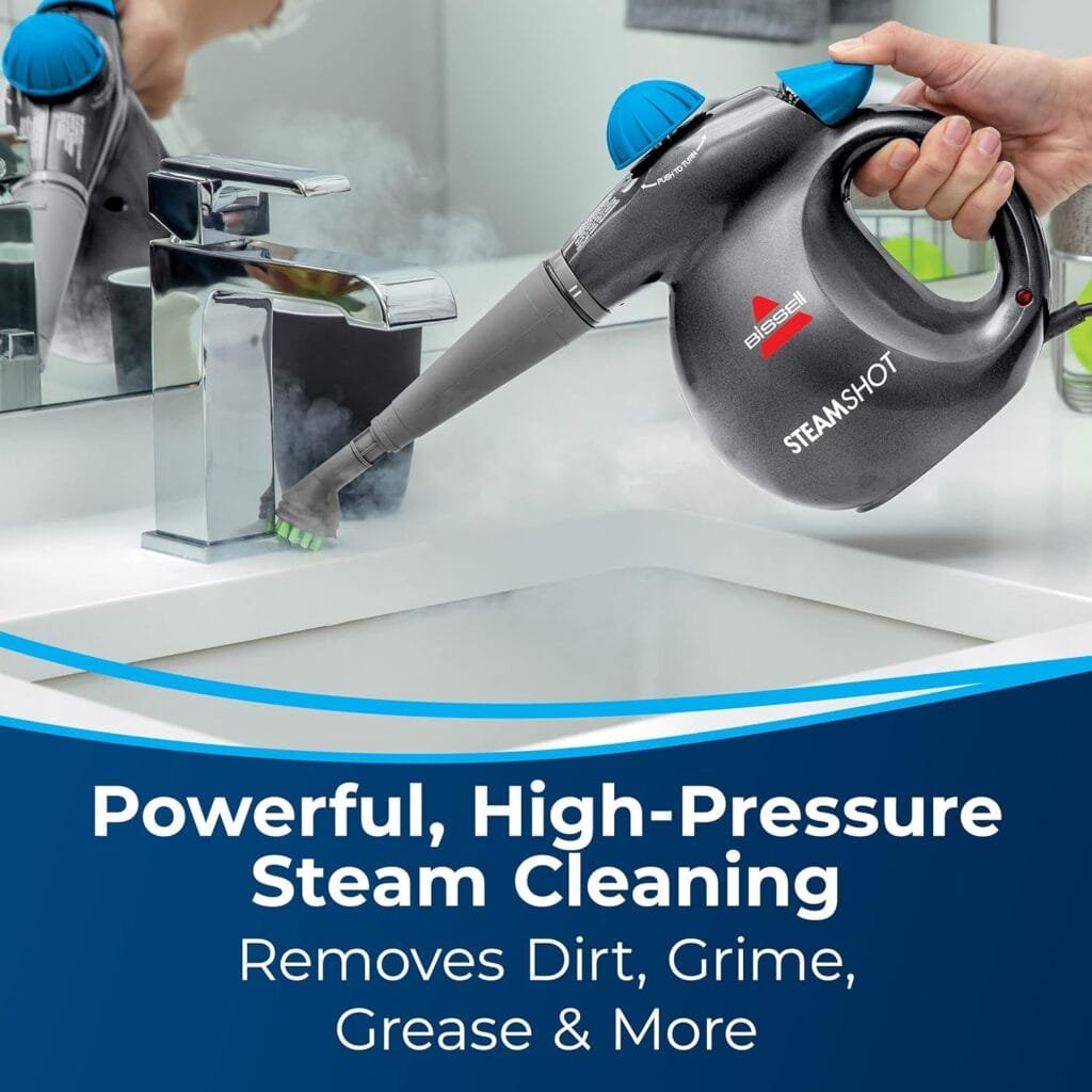 Bissell SteamShot Hard Surface Steam Cleaner with Natural Sanitization, Multi-Surface Tools Included to Remove Dirt, Grime, Grease, and More, 39N7V Bissell SteamShot Hard Surface Steam Cleaner with Natural Sanitization, Multi-Surface Tools Included to Remove Dirt, Grime, Grease, and More, 39N7V