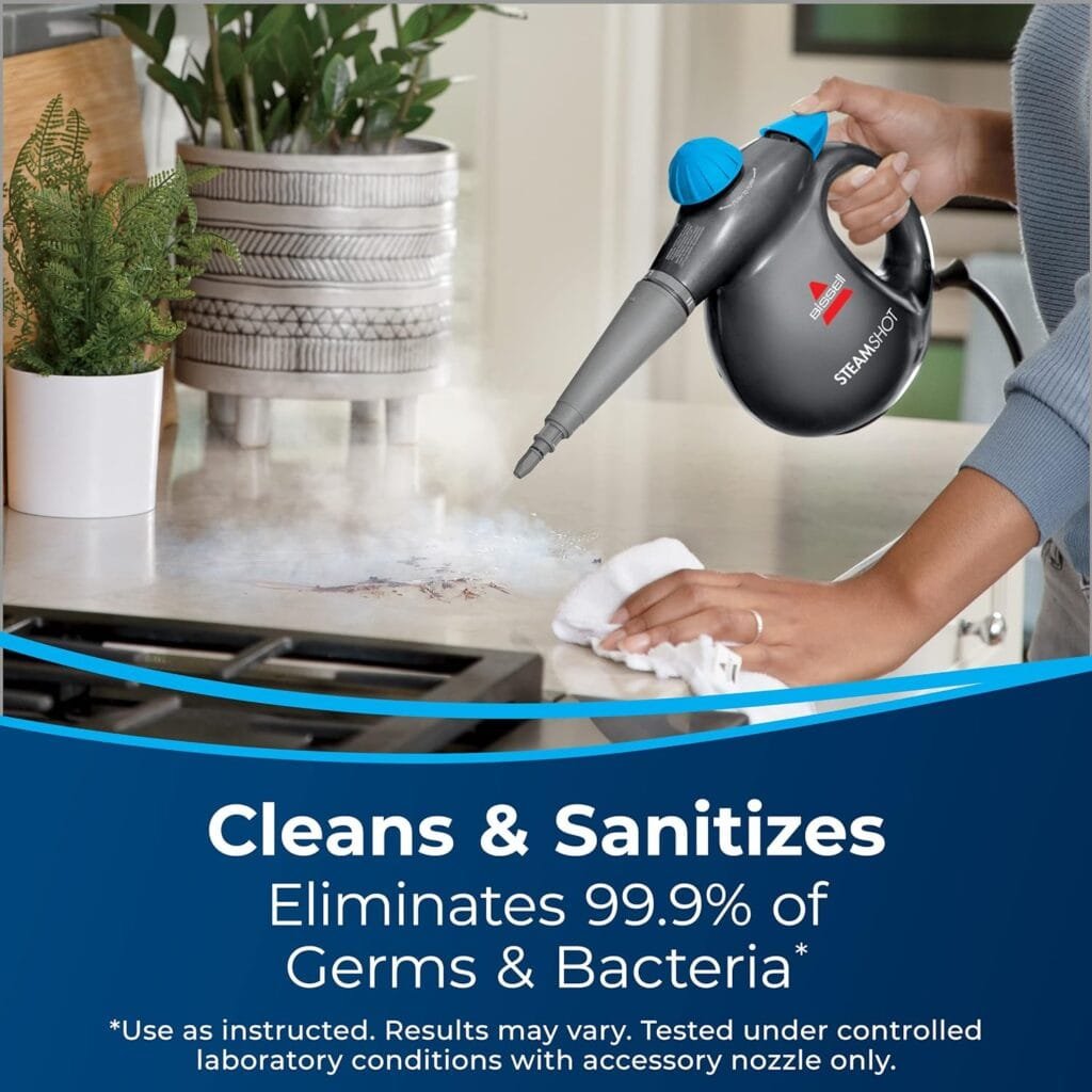 Bissell SteamShot Hard Surface Steam Cleaner with Natural Sanitization, Multi-Surface Tools Included to Remove Dirt, Grime, Grease, and More, 39N7V Bissell SteamShot Hard Surface Steam Cleaner with Natural Sanitization, Multi-Surface Tools Included to Remove Dirt, Grime, Grease, and More, 39N7V