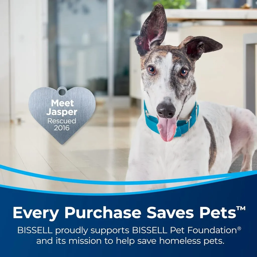 BISSELL SurfaceSense Allergen Lift-Off Pet Upright Vacuum, with Tangle-Free Multi-Surface Brush Roll, LED Headlights,  Lift-Off Technology