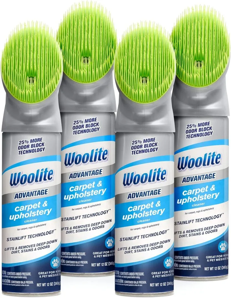 BISSELL® Woolite® Advantage Carpet  Upholstery Cleaner, 3325, 12 Ounce (Pack of 4)