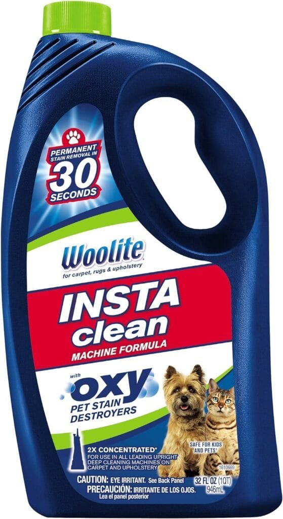 Bissell Woolite InstaClean Pet Full Size Machine Formula, 32 oz, Blue