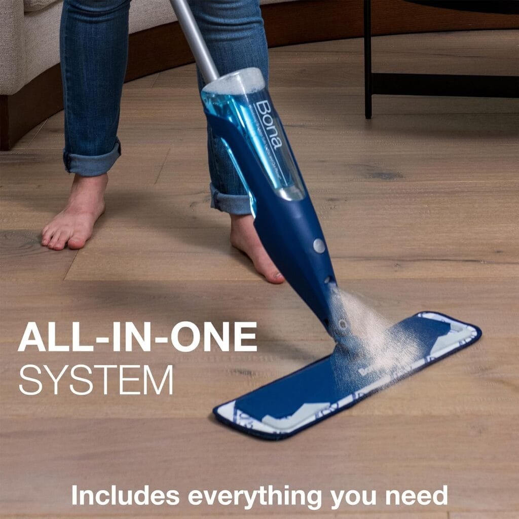 Bona Hardwood Floor Premium Spray Mop - Includes Hardwood Floor Cleaning Solution and Machine Washable Microfiber Cleaning Pad - Dual Zone Cleaning for Faster Cleanup - Spray Mop for Wood Floors Bona Hardwood Floor Premium Spray Mop - Includes Hardwood Floor Cleaning Solution and Machine Washable Microfiber Cleaning Pad - Dual Zone Cleaning for Faster Cleanup - Spray Mop for Wood Floors