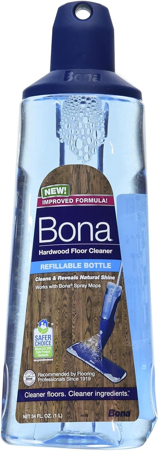 Bona Hardwood Floor Spray Mop Cartridge, Case Review Cleaninup