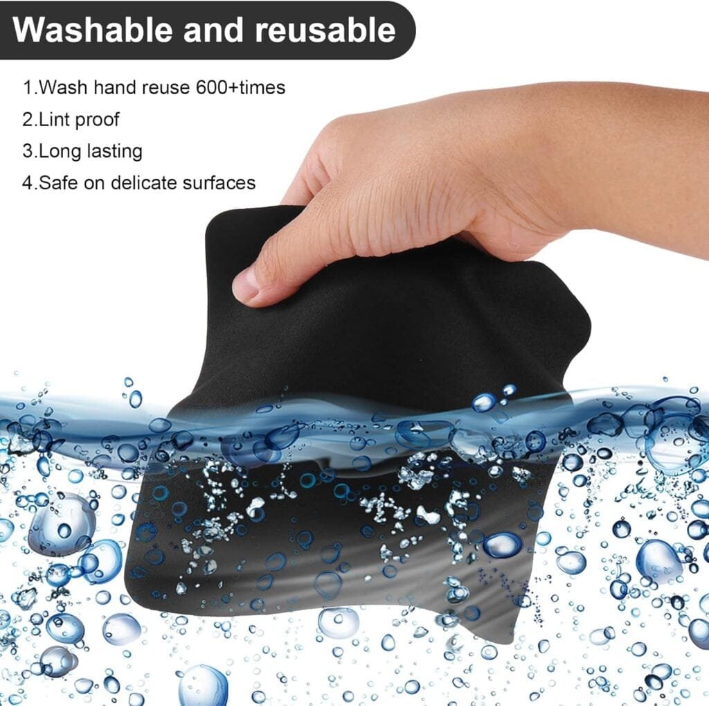 Dimeho 16 Pack Premium Microfiber Cleaning Cloths, Absorbent Cleaning Towels Lintfree Fiber Cleaning Cloth for Cleaning Lenses, Glasses, Screens, Cameras, Cell Phone, Tablets Dimeho 16 Pack Premium Microfiber Cleaning Cloths, Absorbent Cleaning Towels Lintfree Fiber Cleaning Cloth for Cleaning Lenses, Glasses, Screens, Cameras, Cell Phone, Tablets