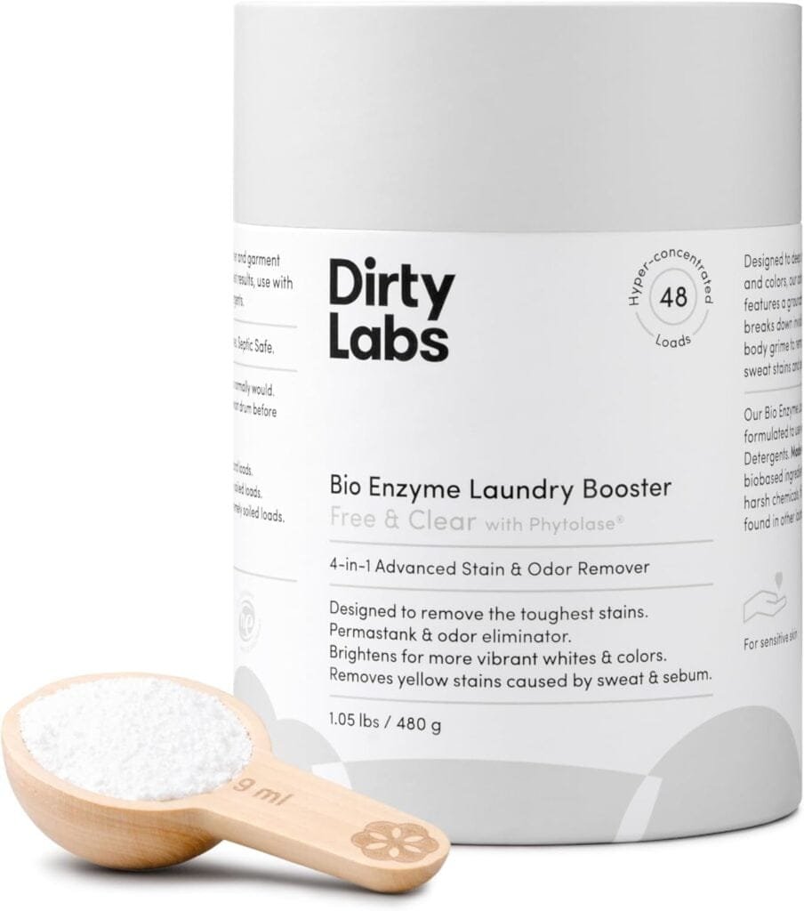Dirty Labs, Laundry Booster Bio Fragrance Free, 16 Ounce