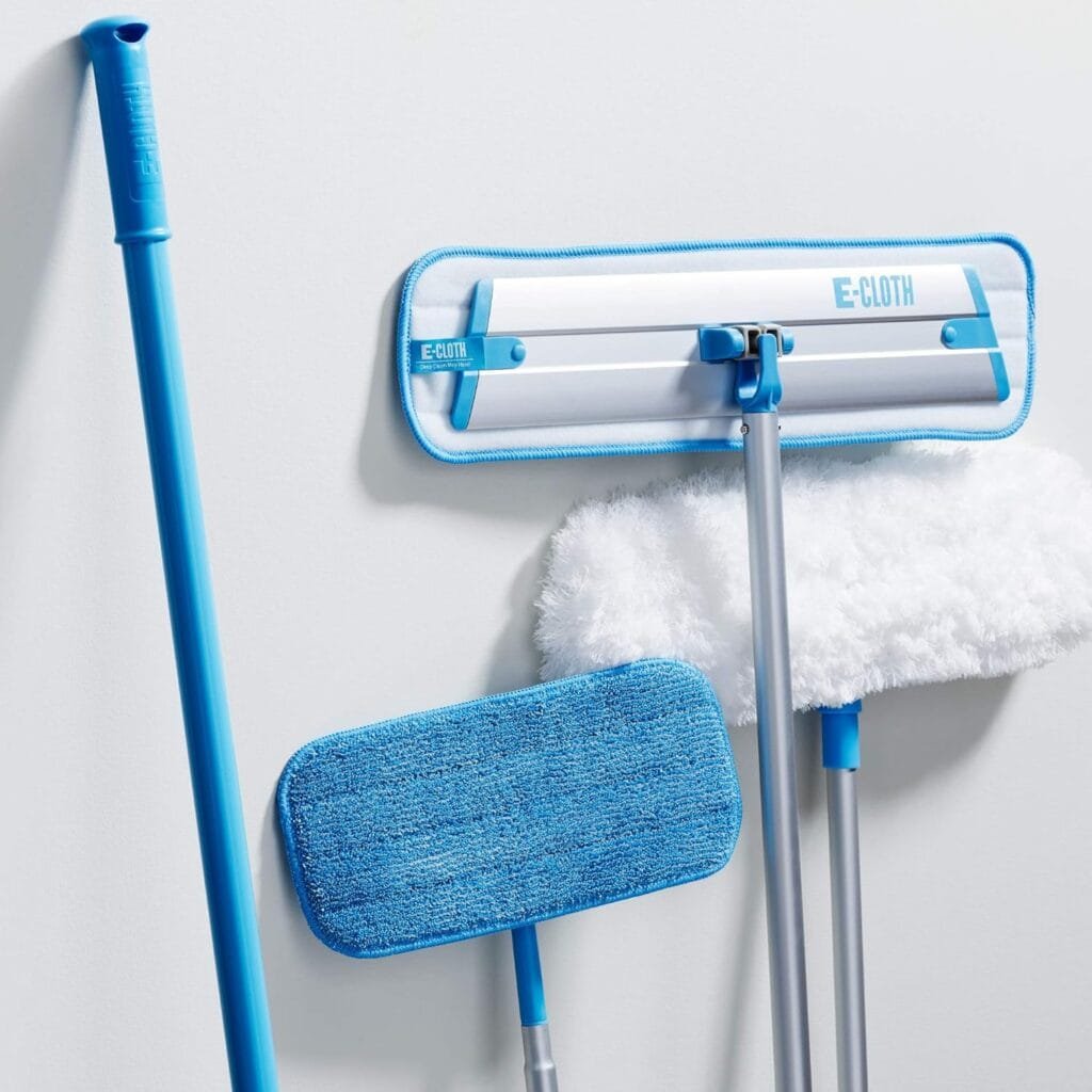 E-Cloth Deep Clean Mop Head, Microfiber Mop Head Replacement for Floor Cleaning, Great for Hardwood, Laminate, Tile and Stone Flooring, Washable and Reusable, 100 Wash Guarantee, 2 Pack E-Cloth Deep Clean Mop Head, Microfiber Mop Head Replacement for Floor Cleaning, Great for Hardwood, Laminate, Tile and Stone Flooring, Washable and Reusable, 100 Wash Guarantee, 2 Pack
