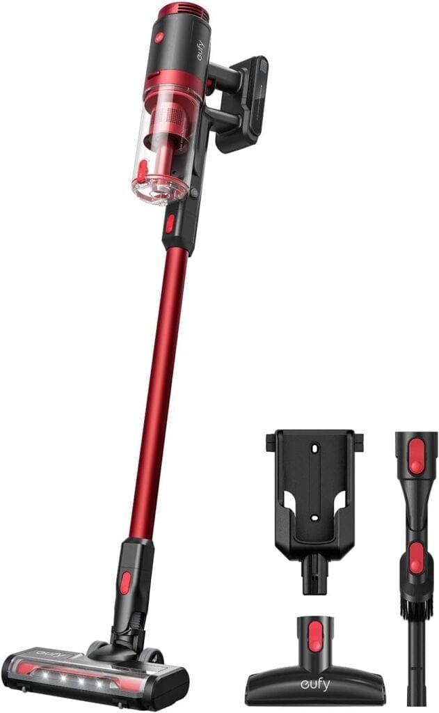 eufy by Anker, HomeVac S11 Lite, Cordless Stick Vacuum Cleaner, Lightweight, Stylish and Cordless Design, Versatile Attachments, Perfect for Pet Owners, for Carpet and Hard Floors eufy by Anker, HomeVac S11 Lite, Cordless Stick Vacuum Cleaner, Lightweight, Stylish and Cordless Design, Versatile Attachments, Perfect for Pet Owners, for Carpet and Hard Floors