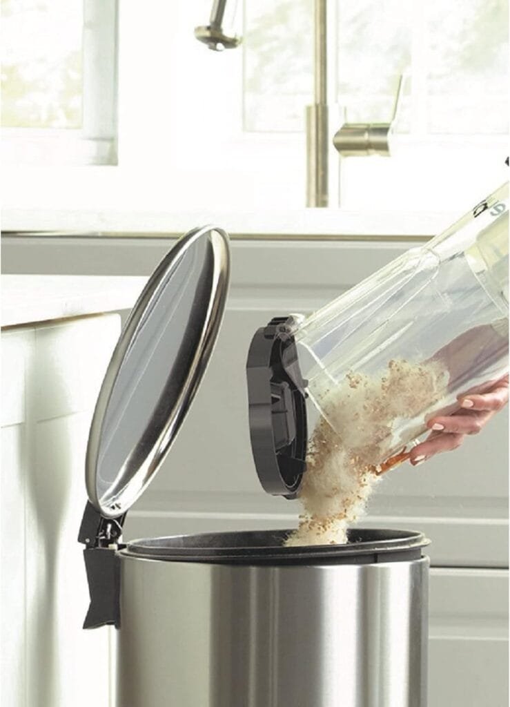 EUREKA PowerSpeed Upright Cleaner Carpet and Floor Lightweight Powerful Bagless Vacuum, NEU185 w/Washable Filter, Black