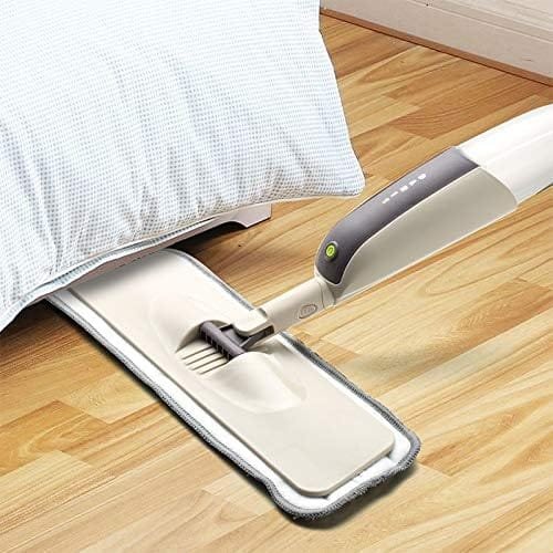 FKGJKT Spray Mop for Hardwood Floors Dust Mop with Microfiber Machine Washable Pad for a Quick Cleaner with a Refillable Water Bottle FKGJKT Spray Mop for Hardwood Floors Dust Mop with Microfiber Machine Washable Pad for a Quick Cleaner with a Refillable Water Bottle