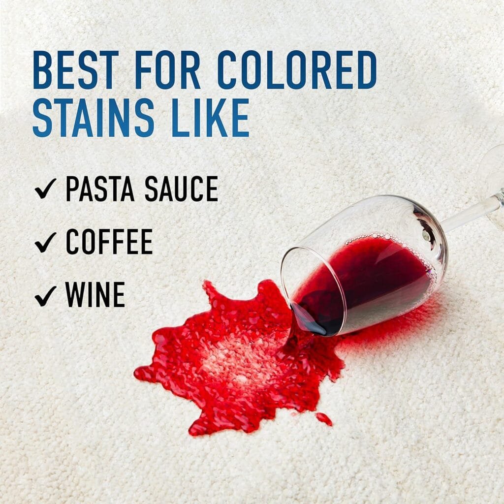 Hoover Oxy Solution Bundle, Deep Cleaning Shampoo with Stain Remover Formula, Carpet Cleaner, AH33007, White, 2 Piece Set