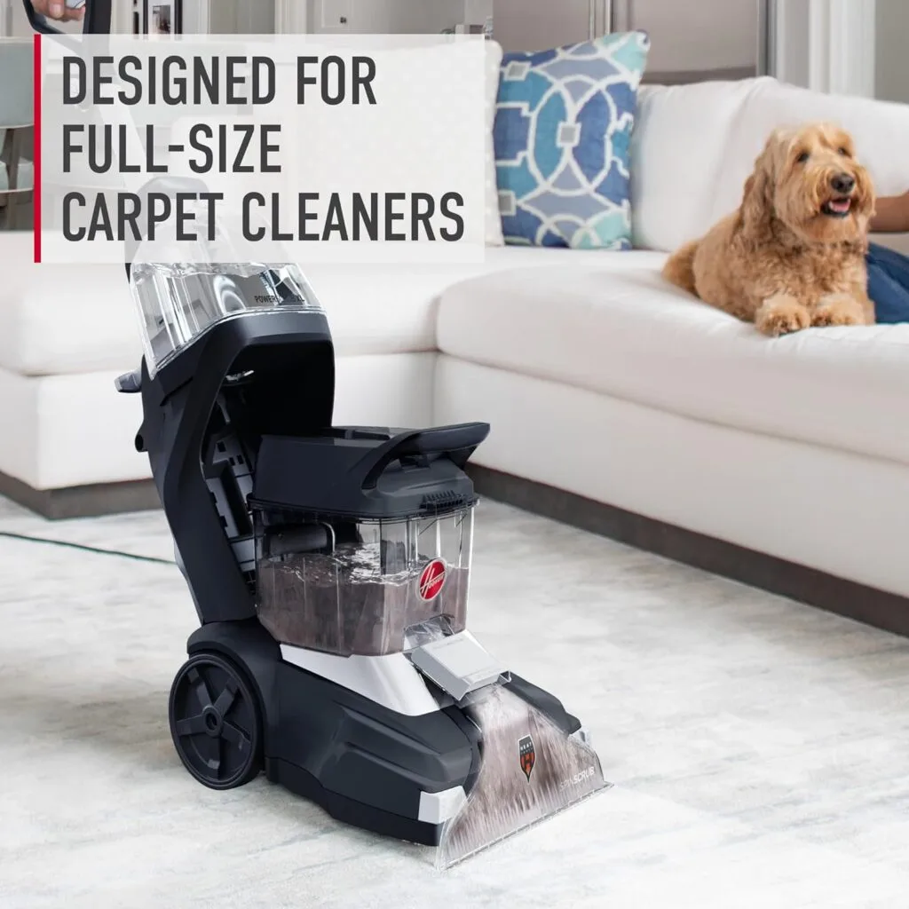 Hoover Pet Carpet Cleaning Solution, Deep Cleaning Shampoo Formula, AH30933, White, 128 fl oz, Package May Vary