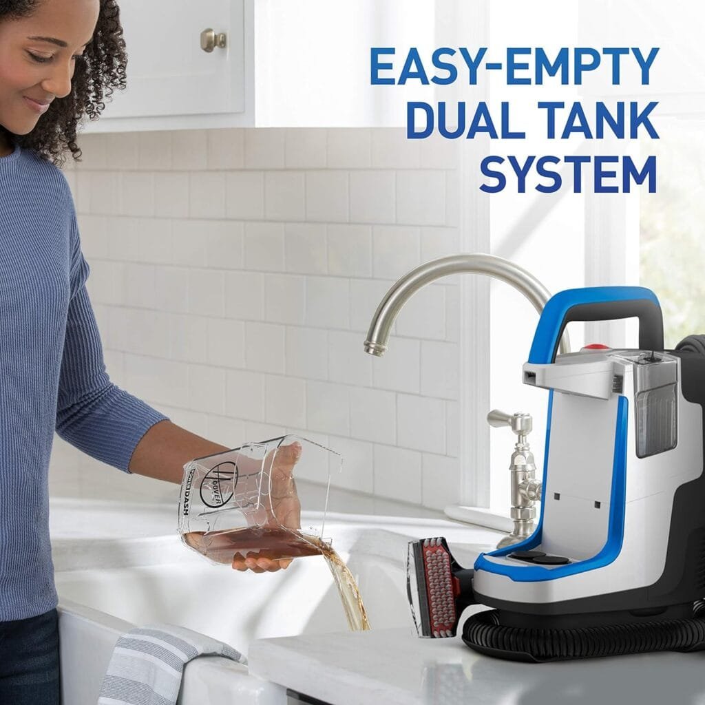 Hoover PowerDash GO Pet+ Portable Spot Cleaner, Lightweight Carpet and Upholstery Machine, Stain Remover for Pets, Stairs and Home, FH13001PC, Blue Hoover PowerDash GO Pet+ Portable Spot Cleaner, Lightweight Carpet and Upholstery Machine, Stain Remover for Pets, Stairs and Home, FH13001PC, Blue