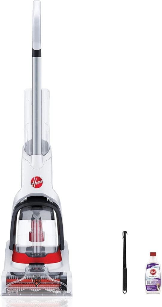 Hoover PowerDash Pet+ Compact Carpet Cleaner, Lightweight, FH50704V, White Hoover PowerDash Pet+ Compact Carpet Cleaner, Lightweight, FH50704V, White