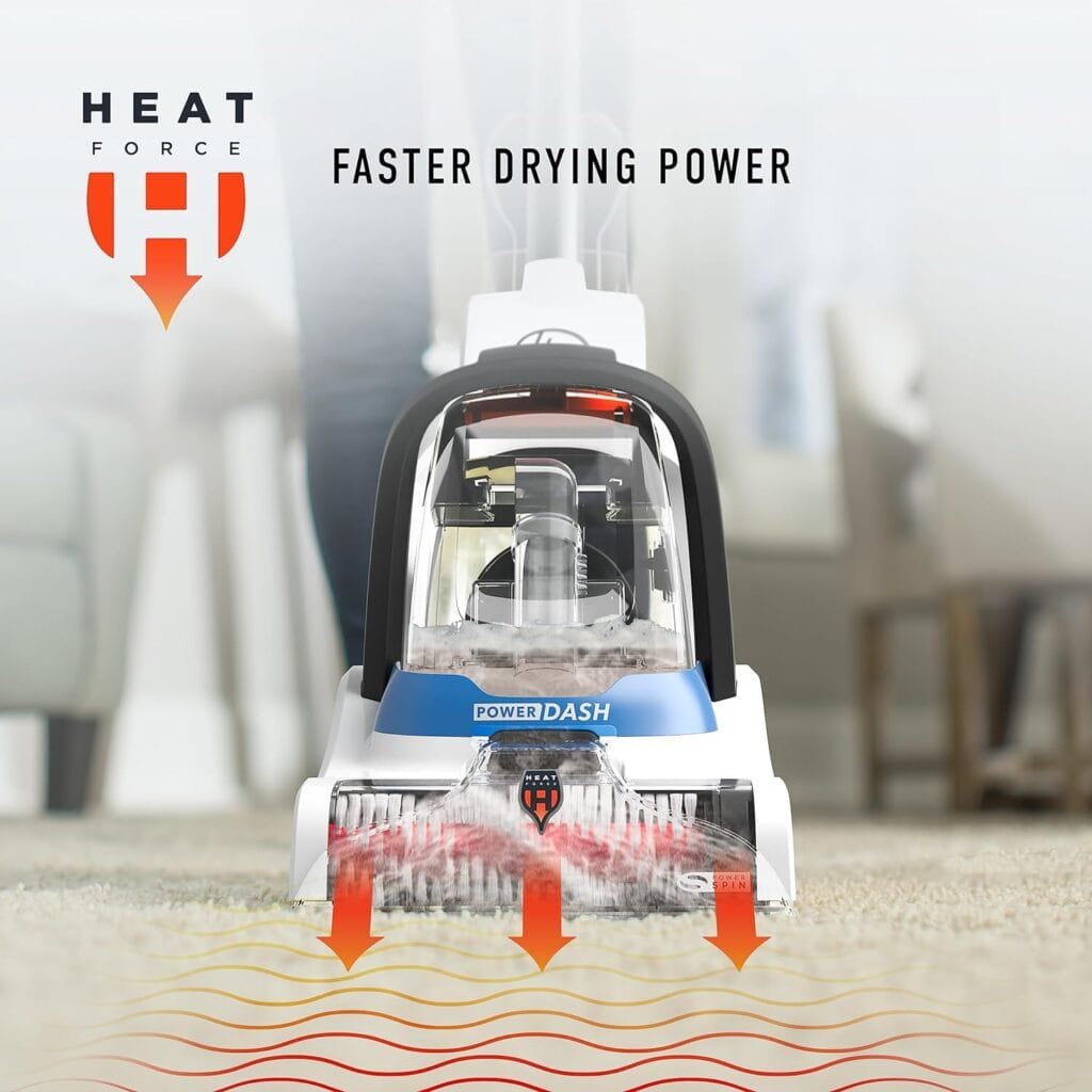 Hoover PowerDash Pet Compact Carpet Cleaner, Shampooer Machine, Lightweight, FH50700, Blue Hoover PowerDash Pet Compact Carpet Cleaner, Shampooer Machine, Lightweight, FH50700, Blue
