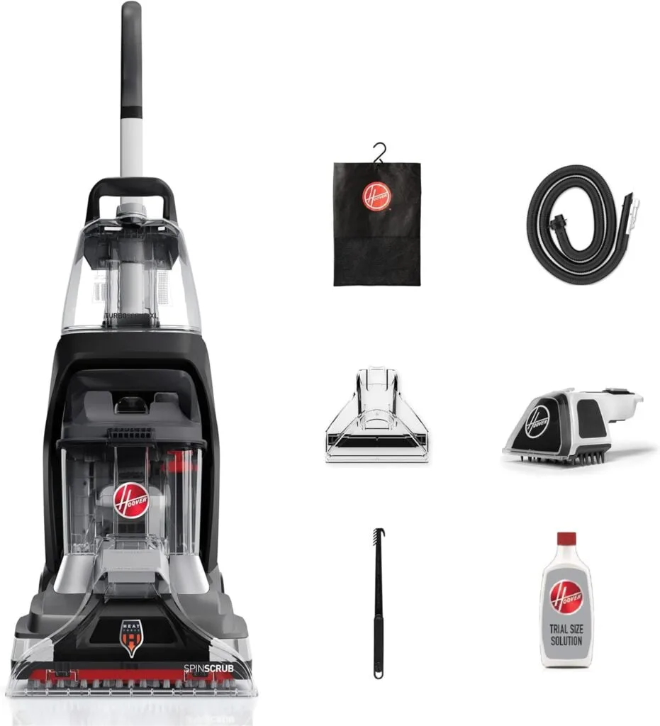 Hoover Powerscrub XL Pet Carpet Cleaner Machine, Upright Shampooer, FH68050, Black Hoover Powerscrub XL Pet Carpet Cleaner Machine, Upright Shampooer, FH68050, Black