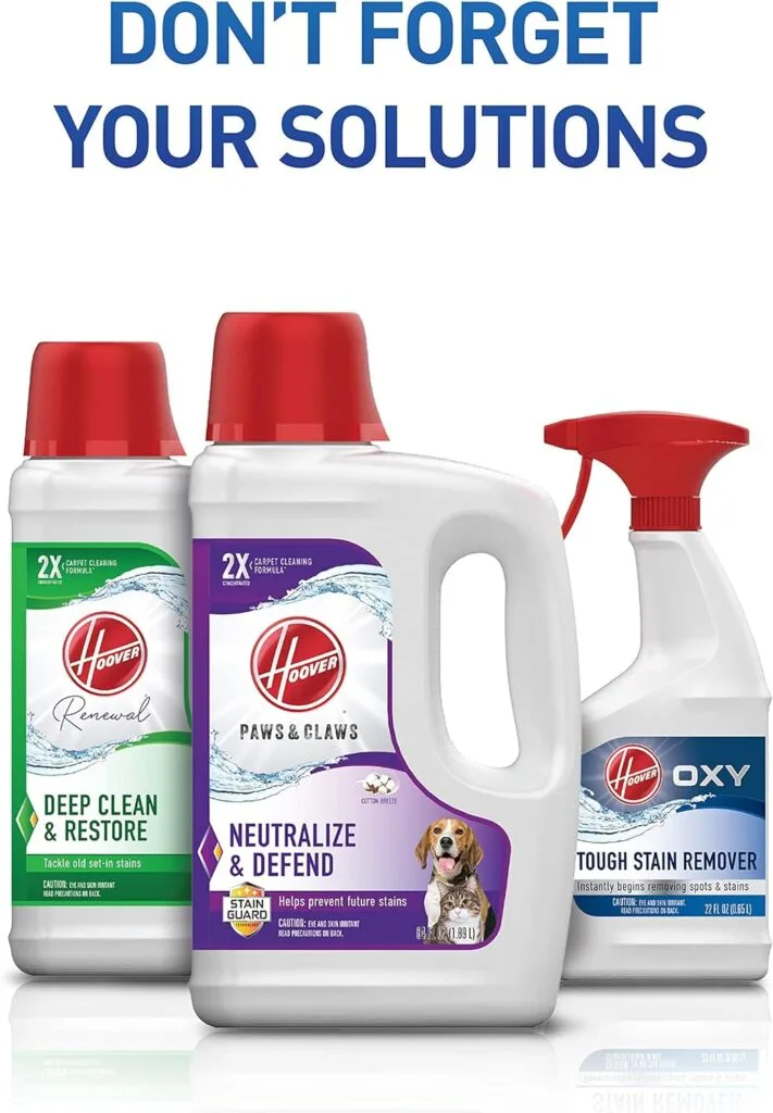 Hoover Pro Clean Pet Upright Carpet Cleaner, Shampooer Machine for Home and Pets, FH51050, Grey