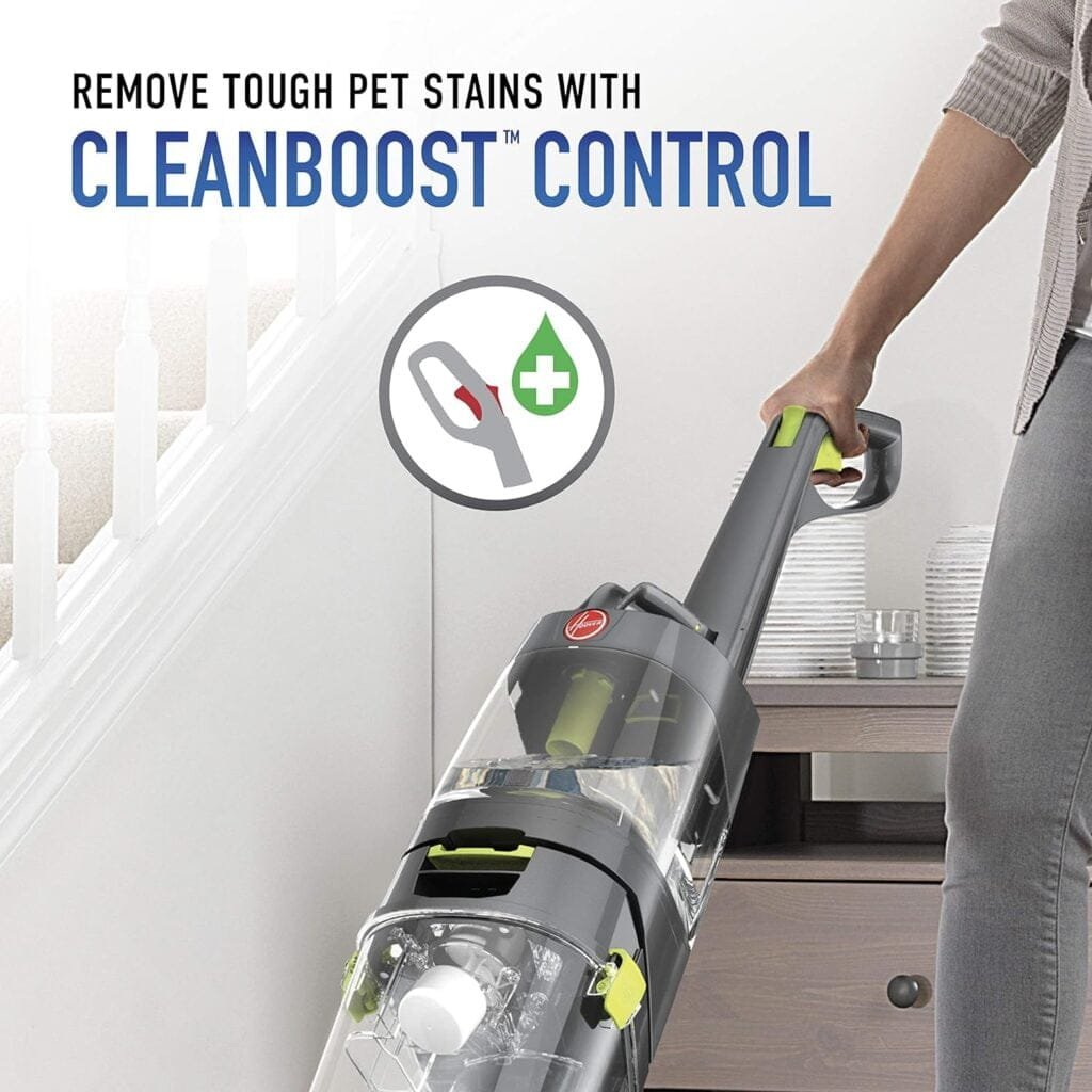 Hoover Pro Clean Pet Upright Carpet Cleaner, Shampooer Machine for Home and Pets, FH51050, Grey Hoover Pro Clean Pet Upright Carpet Cleaner, Shampooer Machine for Home and Pets, FH51050, Grey