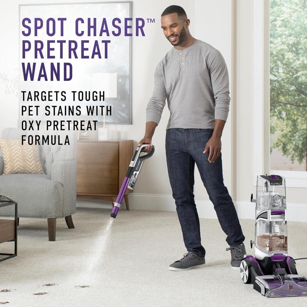 Hoover Smartwash Automatic Carpet Cleaner, FH52000, Turquoise 43.5 Inches Hoover Smartwash Automatic Carpet Cleaner, FH52000, Turquoise 43.5 Inches