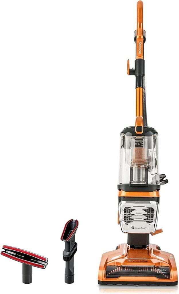 Kenmore DU1040 Bagless Upright Vacuum Lightweight Cleaner with 4 Height Adjustment, Pet HandiMate 2 Cleaning Tools for Carpet, Hard Floor and Dog Hair, Blue Kenmore DU1040 Bagless Upright Vacuum Lightweight Cleaner with 4 Height Adjustment, Pet HandiMate 2 Cleaning Tools for Carpet, Hard Floor and Dog Hair, Blue