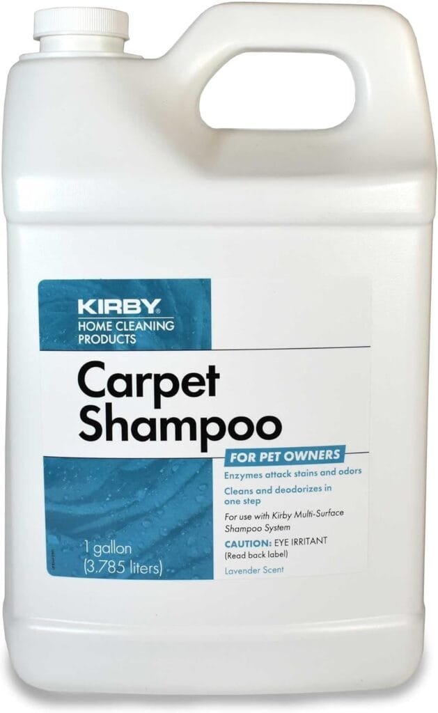 KirbyP et Owners Foaming Carpet Shampoo, White