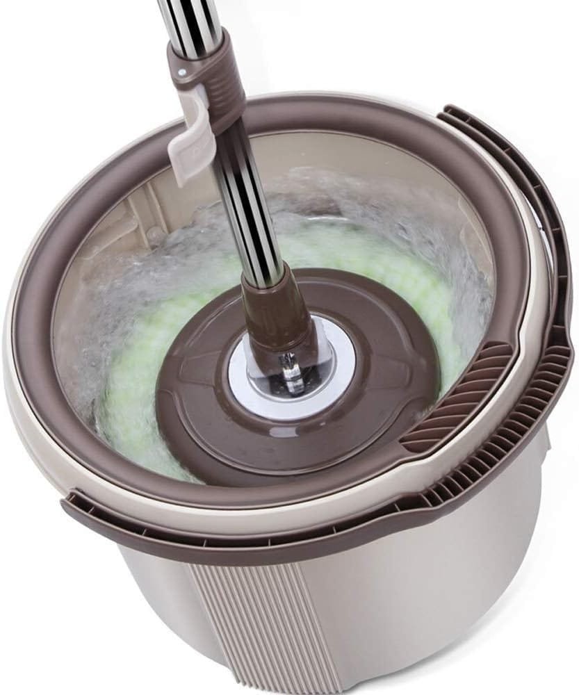 KXDTZ Mop,Bucket Floor Cleaning System with Extended Adjustable Handle and Microfiber Mop Pads KXDTZ Mop,Bucket Floor Cleaning System with Extended Adjustable Handle and Microfiber Mop Pads