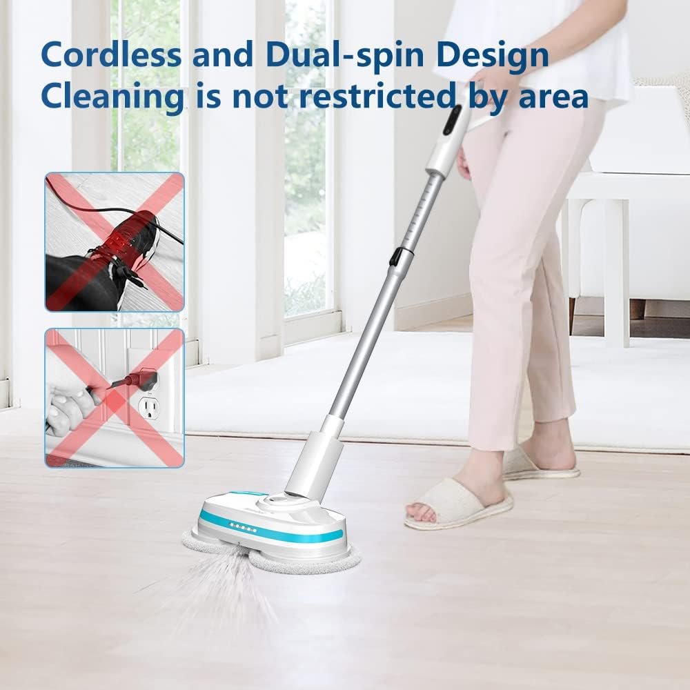 Mamibot MOPA580 Cordless Electric Mop Review - Cleaninup