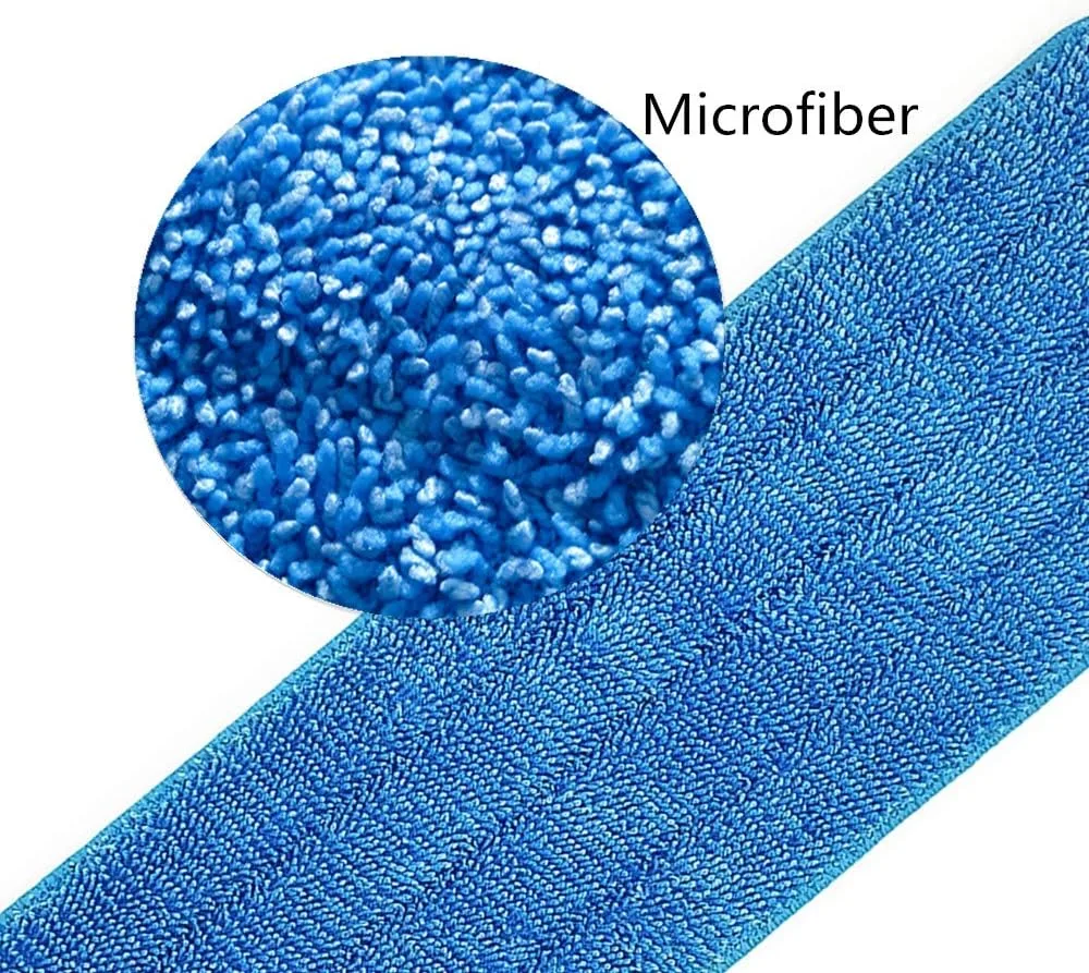 Microfiber Mop Pad 18 Inch for Wet Dry Mops Floor Cleaning Pads Reusable Compatible with Bona Floor Care System (6 Pack) Microfiber Mop Pad 18 Inch for Wet Dry Mops Floor Cleaning Pads Reusable Compatible with Bona Floor Care System (6 Pack)