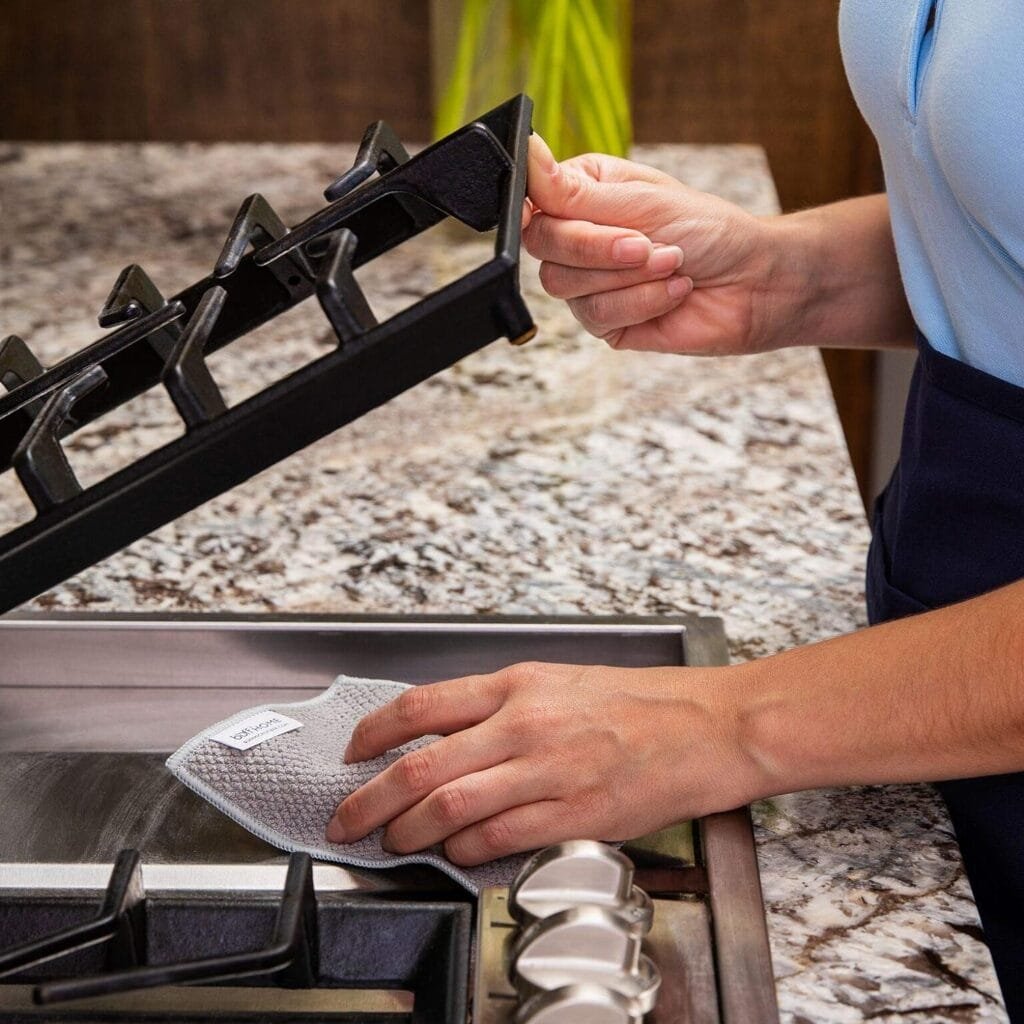 Microfiber Sponge for Kitchen (6 Pack) - Suction Cup Hook Included, Reusable, Washable Dish Sponges with Scrubber, Refills, Scrubbing Side, Non-Scratching, Multi-Purpose, Scouring Microfiber Sponge for Kitchen (6 Pack) - Suction Cup Hook Included, Reusable, Washable Dish Sponges with Scrubber, Refills, Scrubbing Side, Non-Scratching, Multi-Purpose, Scouring