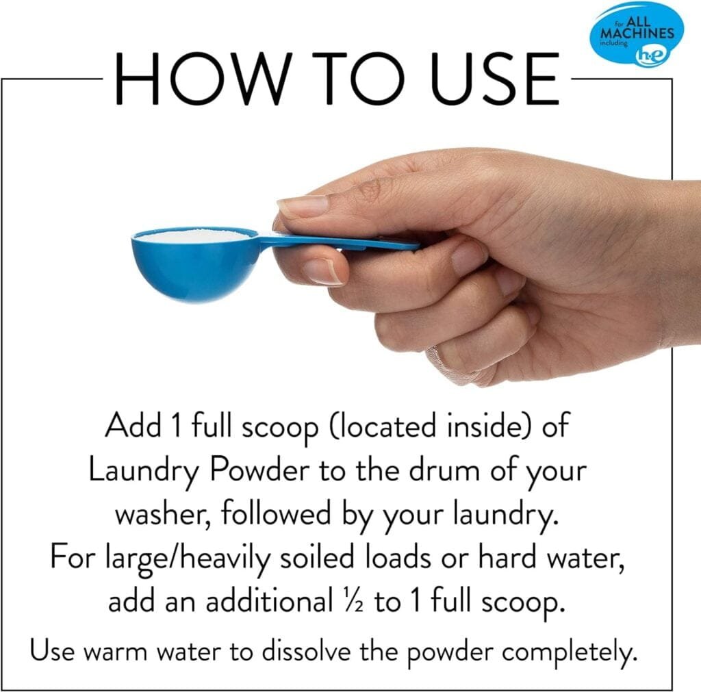 Mollys Suds Original Laundry Detergent Powder | Natural Laundry Detergent Powder for Sensitive Skin | Earth-Derived Ingredients, Stain Fighting | 240 Loads (Peppermint) Mollys Suds Original Laundry Detergent Powder | Natural Laundry Detergent Powder for Sensitive Skin | Earth-Derived Ingredients, Stain Fighting | 240 Loads (Peppermint)