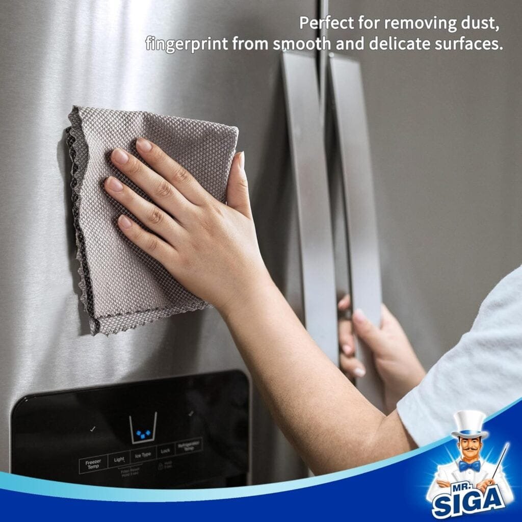 MR.SIGA Fish Scale Cleaning Cloth Review Cleaninup