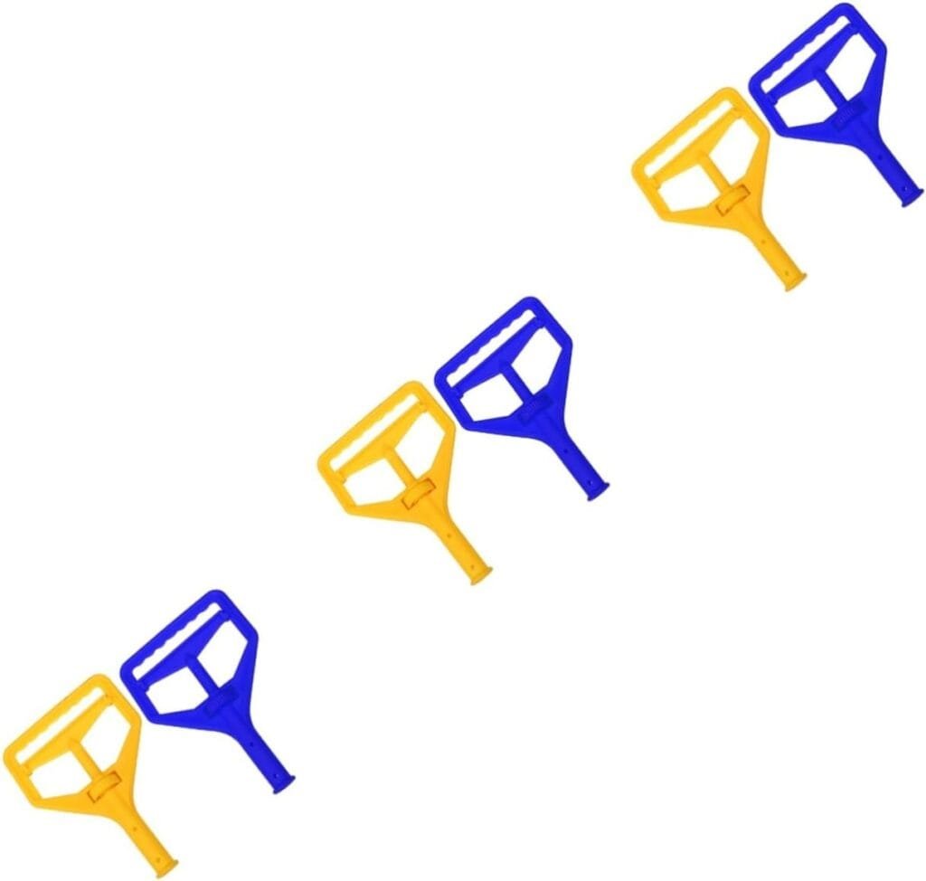 NIYANGLE 6 Pcs Spray Mop Screw Clamp Mop Head Janitorial Supplies Mop Accessories Mop Bucket with Wringer Mops and Buckets for Floor Cleaning Mop Handle Mop Stick Floor Mop Commercial NIYANGLE 6 Pcs Spray Mop Screw Clamp Mop Head Janitorial Supplies Mop Accessories Mop Bucket with Wringer Mops and Buckets for Floor Cleaning Mop Handle Mop Stick Floor Mop Commercial