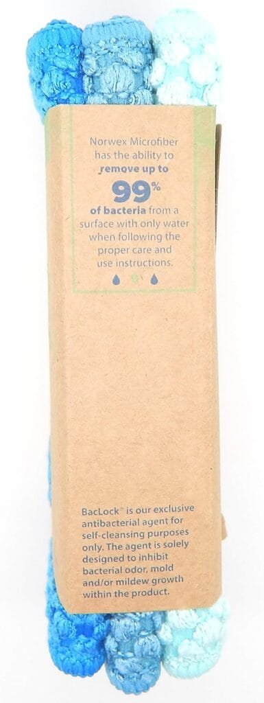 Norwex Counter Cloths, marine, teal, sea mist