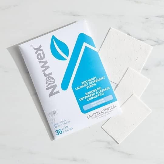 Norwex Eco Wash Laundry Detergent Strips Review Cleaninup