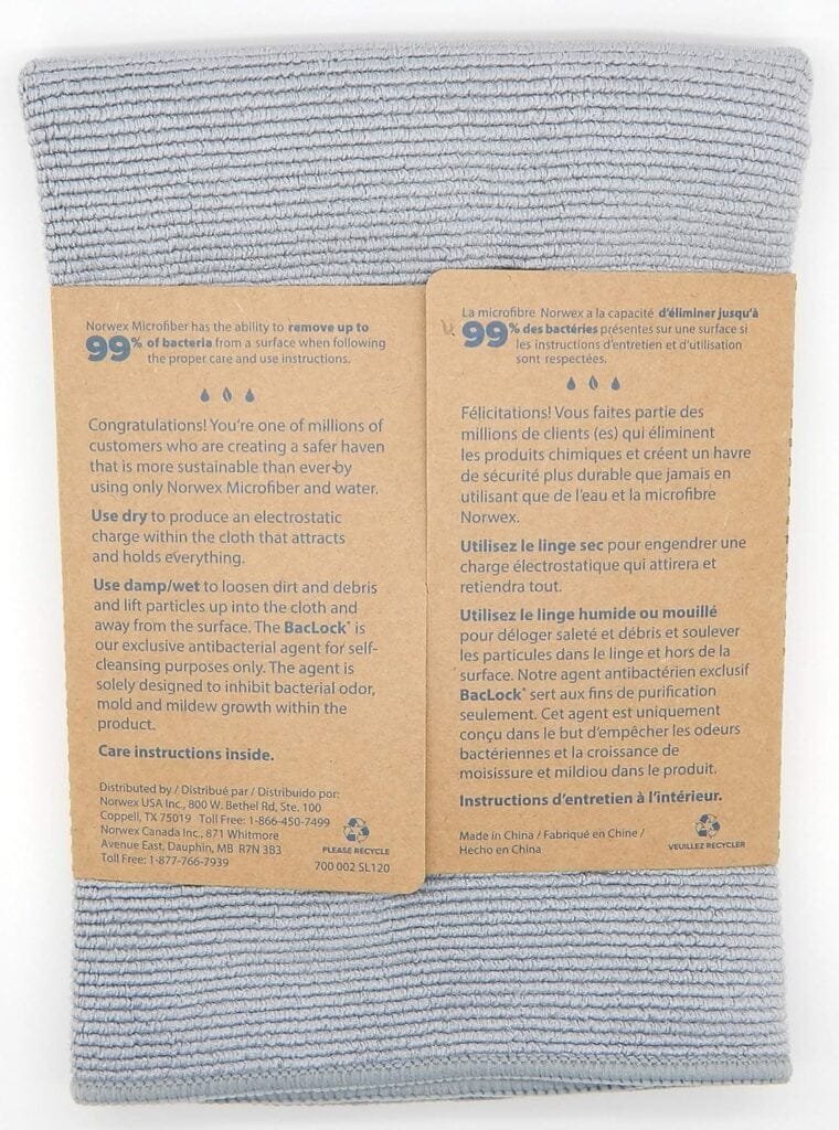 Norwex Enviro Cloth Graphite Norwex Enviro Cloth Graphite