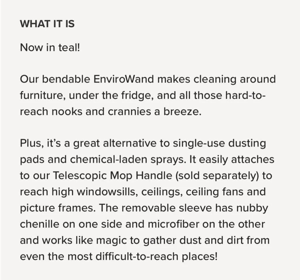 Norwex Envirowand with Two-Sided Sleeve ,Green