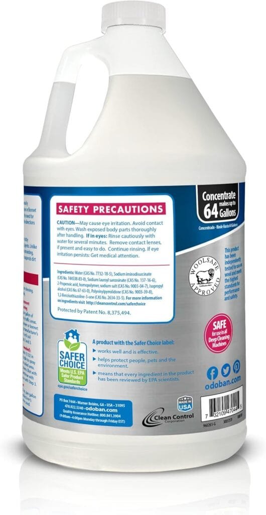 OdoBan 3-n-1 Carpet Cleaner, 128 Fl Oz (Pack of 2)