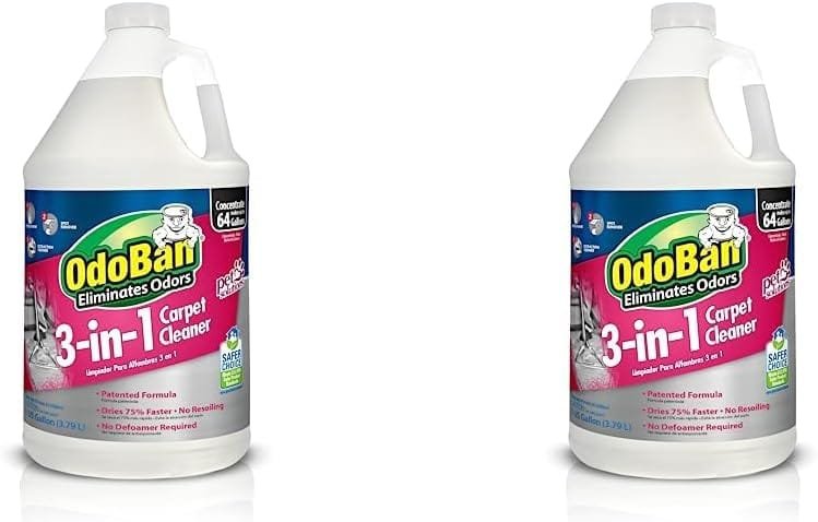 OdoBan 3-n-1 Carpet Cleaner, 128 Fl Oz (Pack of 2)