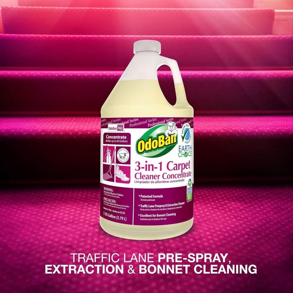 OdoBan Professional Carpet Cleaner Review - Cleaninup