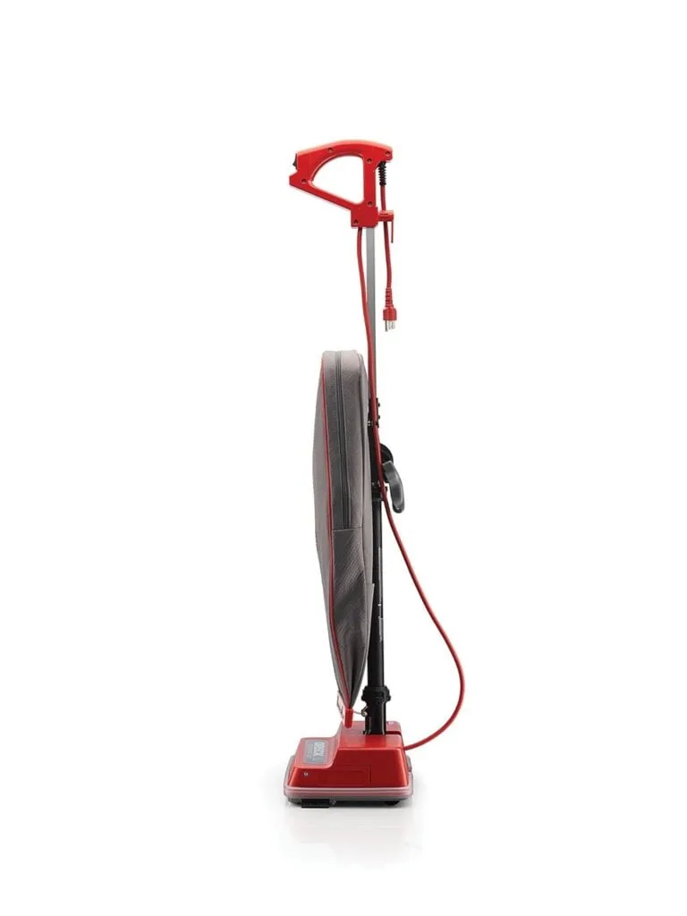 Oreck - U2000RB-1 Commercial, Professional Upright Vacuum Cleaner, For Carpet and Hard Floor, U2000RB1, Red/Gray, 9.25D x 47.75H x 12.5W