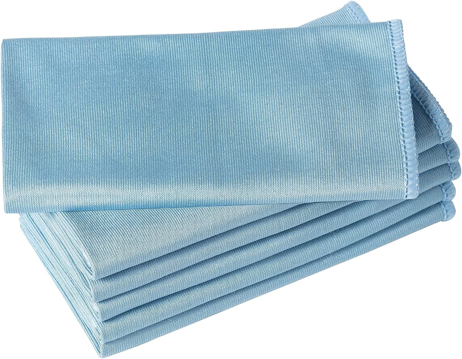 Puomue 6 Pack Microfiber Glass Cleaning Cloth Review Cleaninup