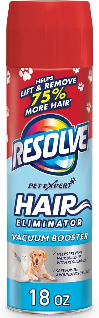 Resolve Pet Hair Eliminator Carpet Cleaner  Vacuum booster, 18 Oz