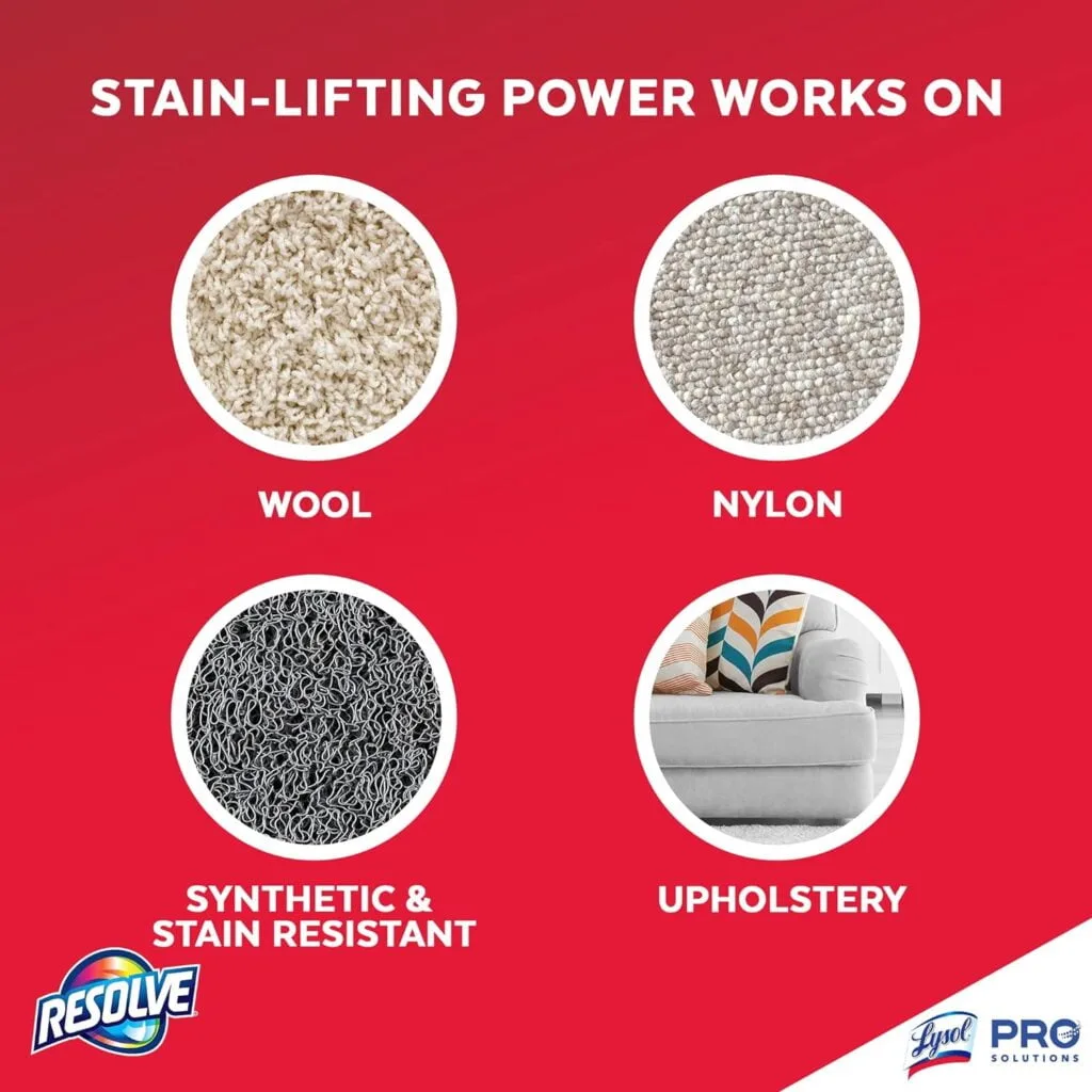 Resolve Professional Strength Spot and Stain Carpet Cleaner, Carpet Cleaner, Carpet Cleaner Solution, 32 Fl Oz Resolve Professional Strength Spot and Stain Carpet Cleaner, Carpet Cleaner, Carpet Cleaner Solution, 32 Fl Oz